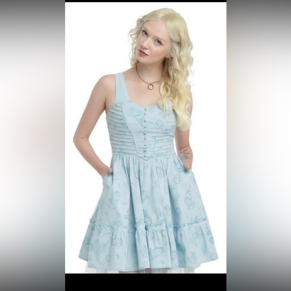 Disney Alice Through The Looking Glass Alice Tea Party Dress